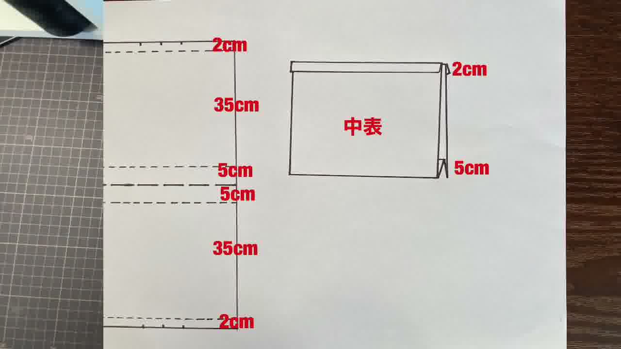 手芸の手順画像