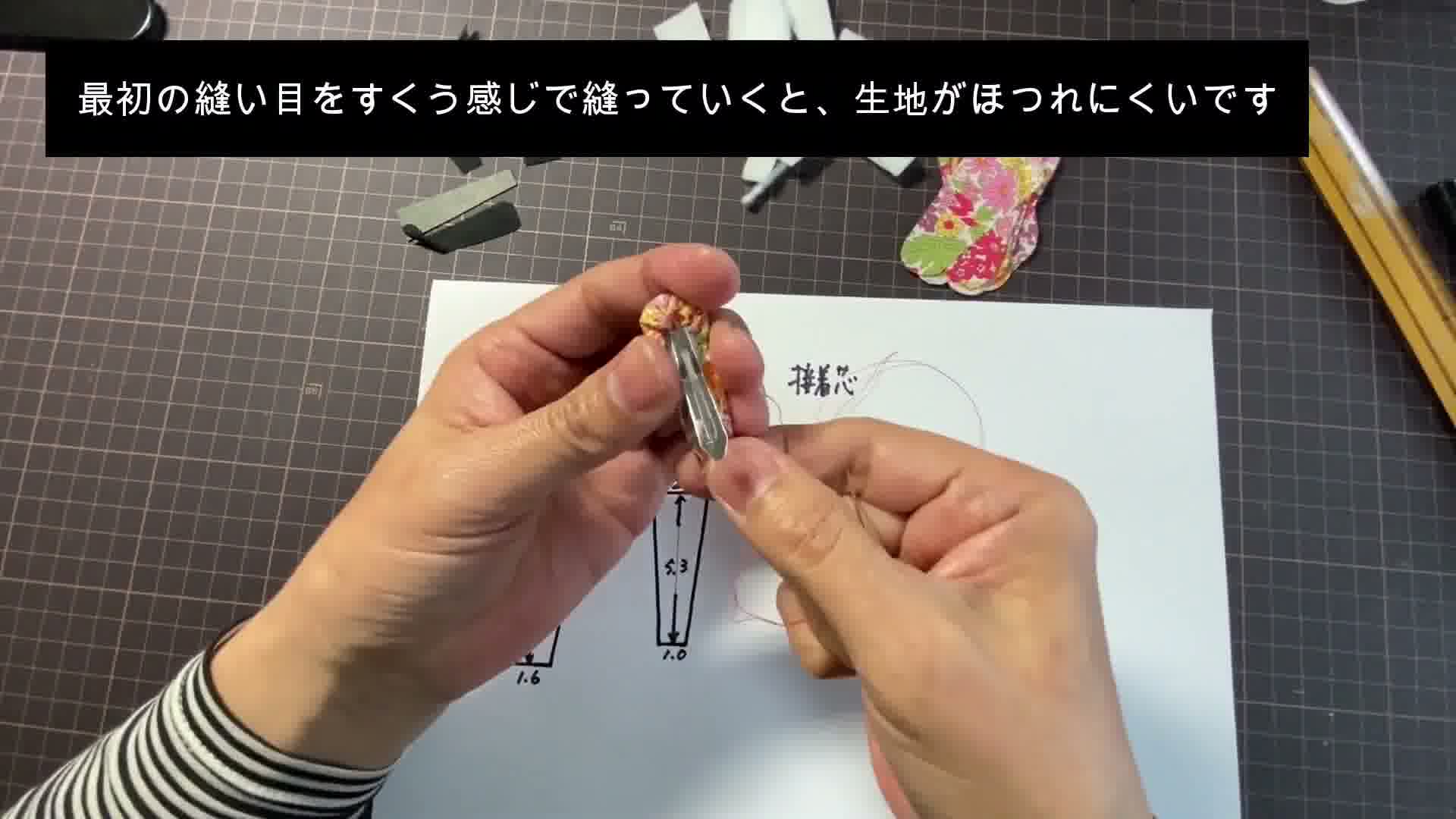 手芸の手順画像